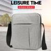 Herren Einzelschulter Diagonale Umhängetasche Kleine quadratische Tasche Crossbody Schultertasche Verschleißfest und langlebig Business Pendeln