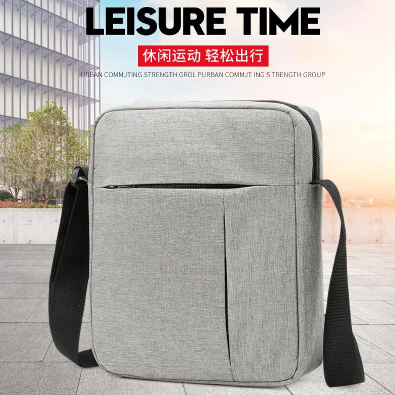 Herren Einzelschulter Diagonale Umhängetasche Kleine quadratische Tasche Crossbody Schultertasche Verschleißfest und langlebig Business Pendeln