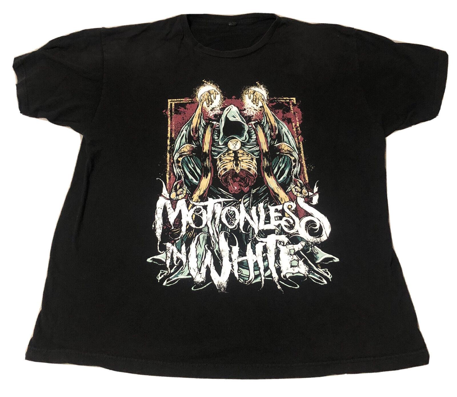 Motionless In White Gift For Friends Black T-Shirt Cotton S