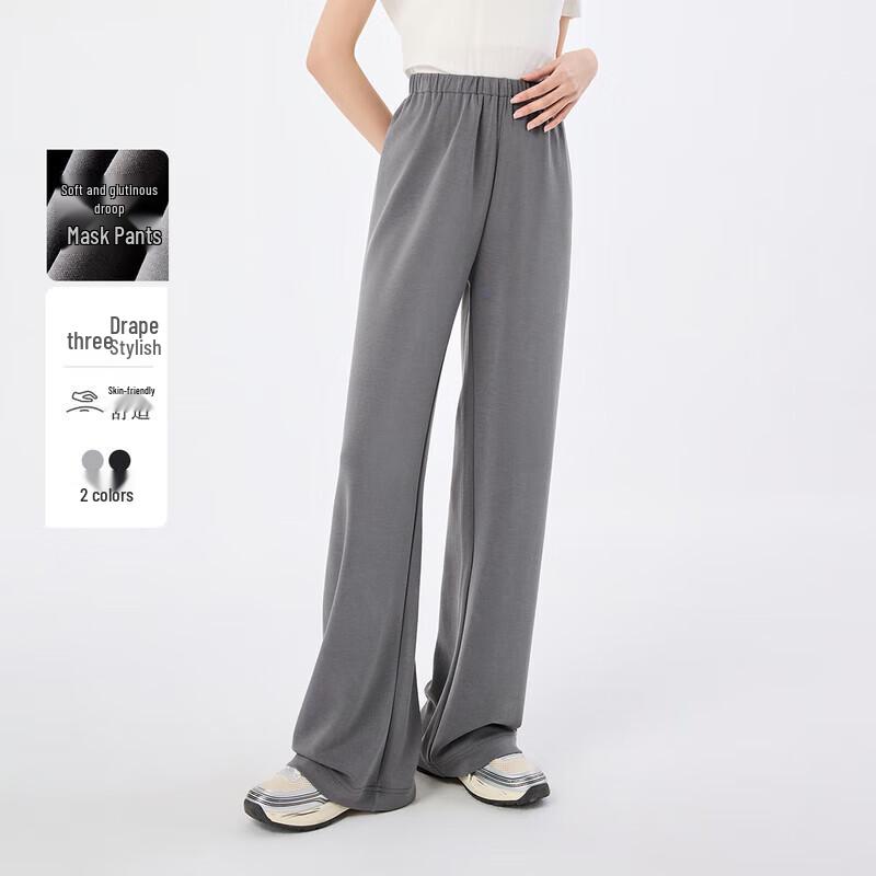 Qiushui Yiren Women s Straight-Leg Commuter Pants XL