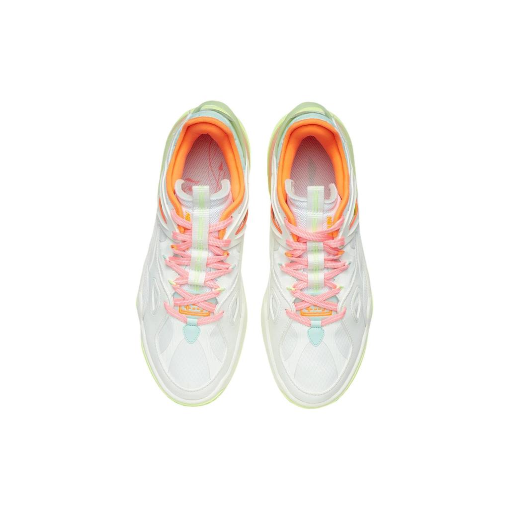 Li Ning Shining Stars FlashStar Textile, Synthetic Leather Abrasion Resistant Breathable Low top Skateboard Shoes Men's AGCR289-5
