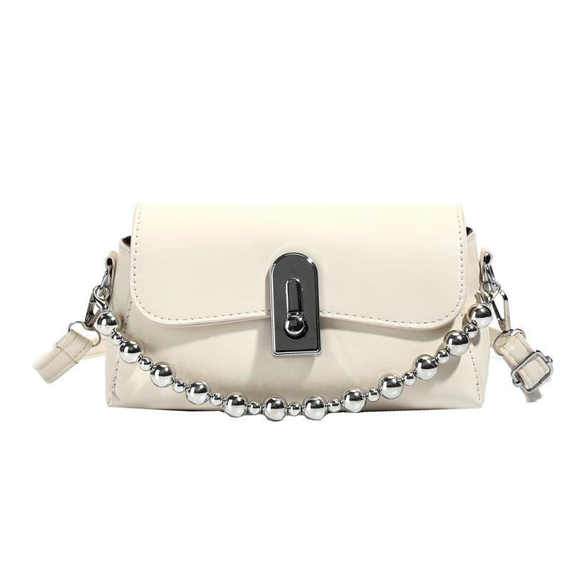 Retro chain small bag women's versatile new trend fashion popular casual shoulder messenger bag women's small square bag
