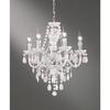 Lustre Baroque - TRIO - 5 Lampes - Blanc - E14 - Intérieur Design