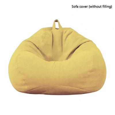 For Adults Kids(No Filling) Chairs Sofa Cover Indoor Seat Bean Bag Large Lazy Sofa Bean Bag Cover Living Room Beanbags Lounger 1PC Without Filler