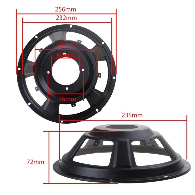 4/5/6,5/8/10/12 Zoll Lautsprecher Aluminium Rundbeckenrahmen Lautsprecherkorb Subwoofer-Halter Reparaturteile Zubehör