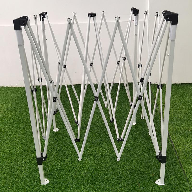 3x3m Outdoor Folding Tent Stall Sunshade & Rain Shelter Umbrella