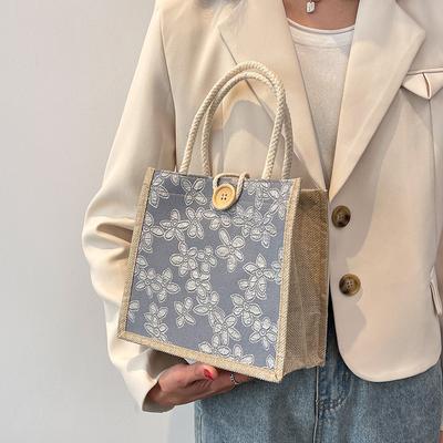 Student Hand Carry Summer Bag  Fashion Go Out Lunch Box  Bag Female Ins Hand Carry Gift Bag