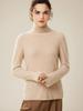 Women's High Neck Loose Fit 100% Pure Cashmere Sweater - Warm Knit Pullover