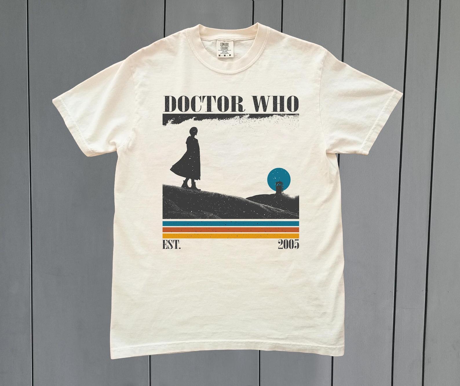 Doctor Who Comfort Colors Tee - Vintage Retro TV Series Shirt 2XL