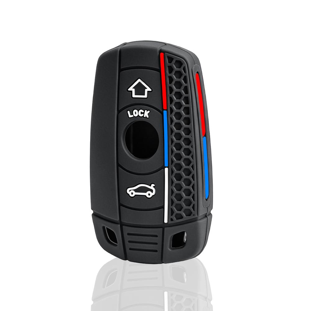 New Smart Silicone Car Key Case Cover Fob For Bmw E60 E61 E70 E81 E87 E90 E91 E92 X1 X5 X3 1 3 5 6 Series Z4 Protector Shell