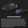 Pulsar Gaming Gears X2V2 Wireless Gaming 26000 DPI Optical Black Mouse, Ultra-Lightweight 53g, Ambidextrous, 2.4GHz, 1ms, Sensor, PAW3395,