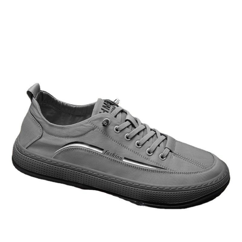New Men's Shoes Board Shoes Umbrella Cloth Surface Breathable Comfortable Shallow Shoes Casual Fashionable Stylish Outfit plus Size Men's Shoes