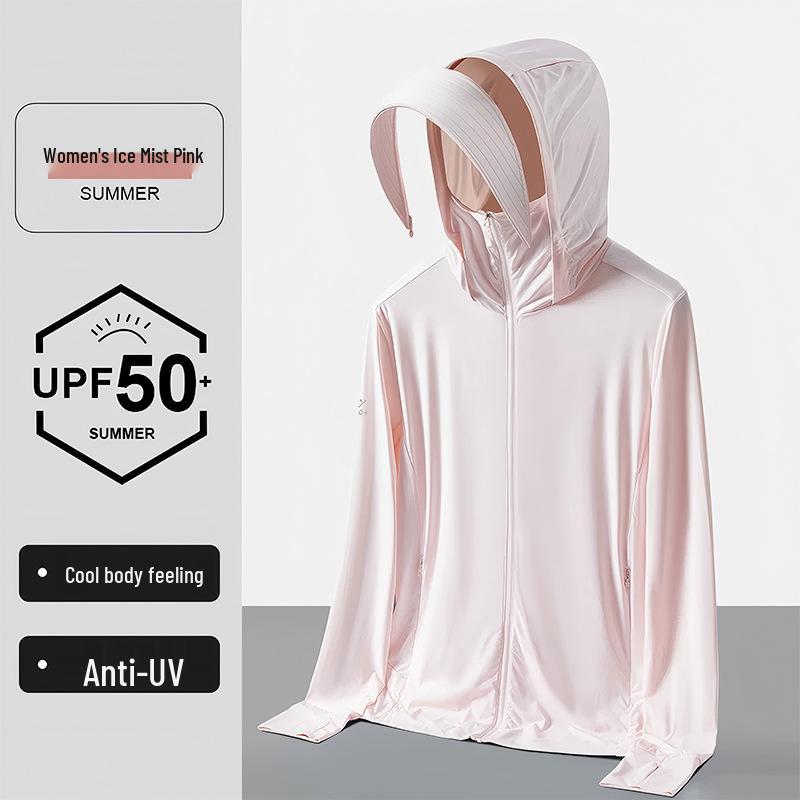 UPF50+ Ice Silk Sun Protection Jacket for Men & Women - Lightweight UV Protection for Summer Outdoor Activities