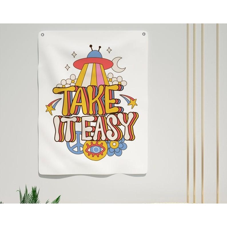 Relax tapestry 75x100 чёрный