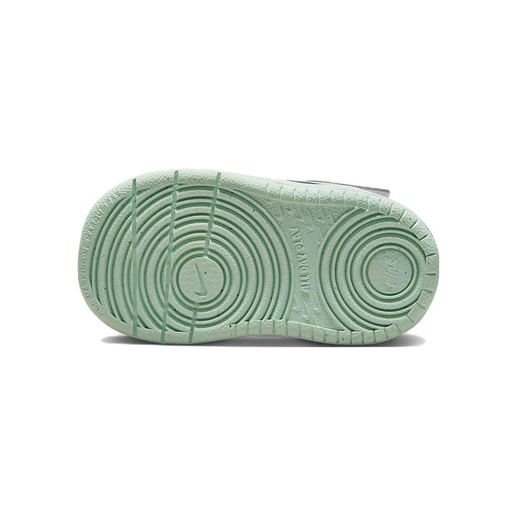 New Nike Mid 2 Anti Slip Wear Resistant Mid Top Skateboard Shoes Mint Green Infant And Toddler CD7784-011