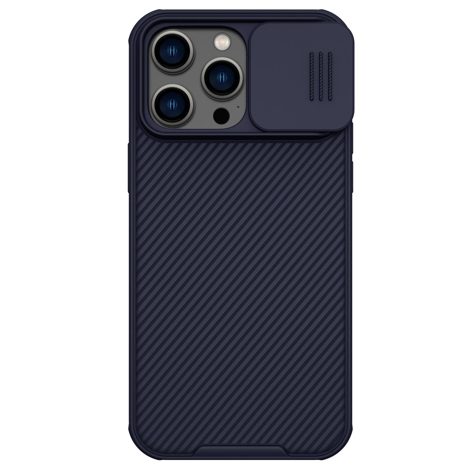 För iPhone 13 14 Pro Max Fodral Nillkin CamShield Pro Slide Camera Cover för iPhone13 14 Plus Mini Camera Protection Case iPhone 14 Pro violett