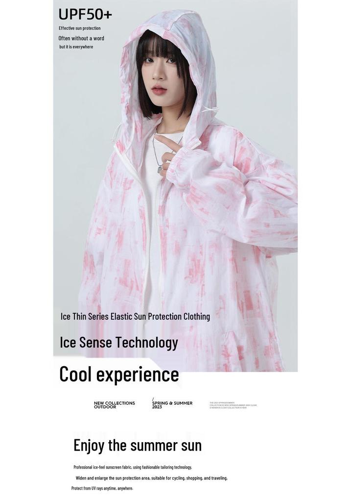 UPF50+ Lightweight Breathable Hooded Jacket for Men & Women - UV Protection & Quick-drying
