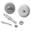 RC Transmission Gear Set Gear and Shaft Stainless Steel for AXIAL SCX24 AXI90081 AXI00001 AXI00002 1/24 RC Car