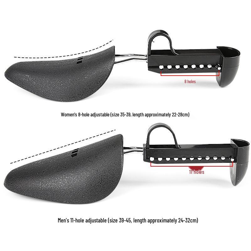 Men's & Women's Adjustable Plastic Shoe Stretcher for Leather Shoes & Sneakers - Anti-Deformation Shaper and Expander