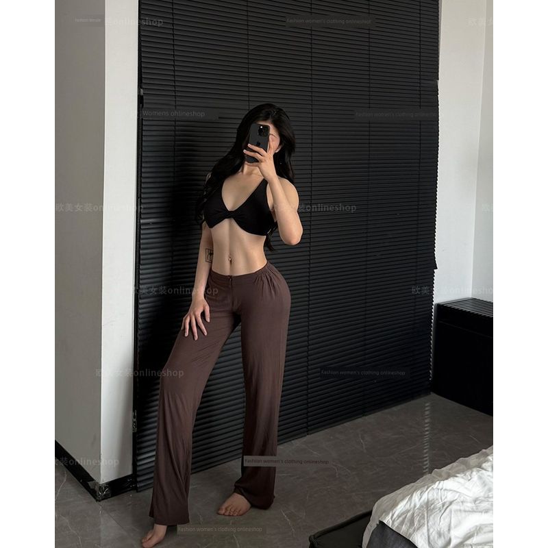 

[Small Bust Can Wear] European and American Leopard Print Sports Underwear Cross Beauty Back Sexy Fitness Training Bra Bra Push up Black L