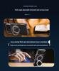 Senior Genuine Leather iPhone 17 Pro Max Electroplated Magnetic Case with Stand