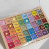 Cosmetic Makeup Colorful Eyeshadow Palette! 40-Color Stage Performance Makeup Palette with Pearlescent Glitter and Fine Shimmer Highlights