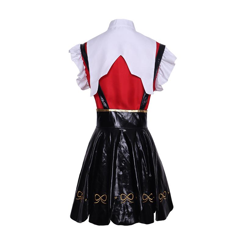 Anime Game Needy Girl Overdose Cosplay Costume Jk Uniform Leather Skirt Set Abyss Kangel Ame Chan Halloween Cosplay Costume