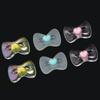 50pcs 10x16mm Acrylic Heart Bow Beads Mixed Color Loose Beads For DIY Jewelry Making Bracelets Necklace Key Phone Chain