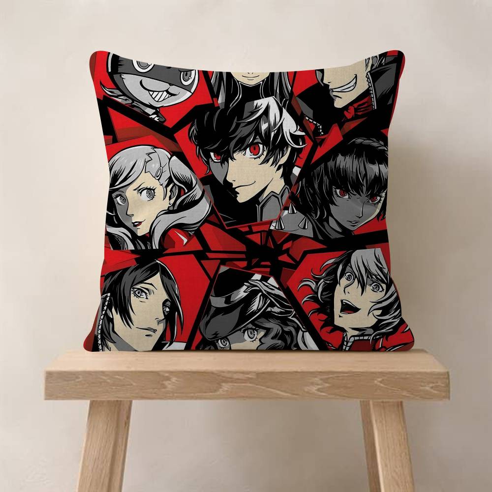 

Game PPersonas Personalized Pillow Dust Cover Bedroom Kids Party Decoration Pillowcase Birthday Children Gift 30x30 cm