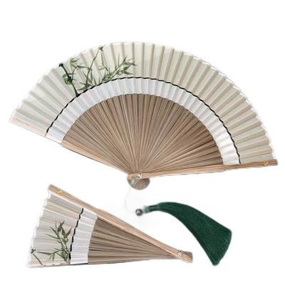 Sarkovos Pliant Naturel Japonais Parfait pour Yukata et Coup de Chaleur Estival Cadeau Parfait pour Feux d'Artifice Éventail Souvenir Élégant Japonais Élégant pour Femmes