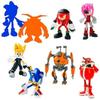 Figurine - BIZAK - Sonic - Pack de 8 figurines - Multicolore - 6,5 cm - À partir de 3 ans