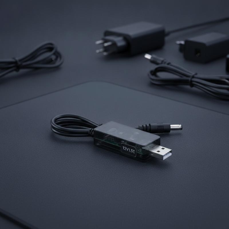 1 Pezzo Convertitore Step-Up USB DC 5V a 12V 1.5A Cavo Connettore Convertitore Boost USB per Alimentatore/Caricabatterie/Convertitore di Potenza
