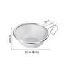 304 Stainless Steel Creative Mountain Outdoor Camping Multifunctional Snow Bowl Folding and Hanging Soup Bowl Cooking Utensils