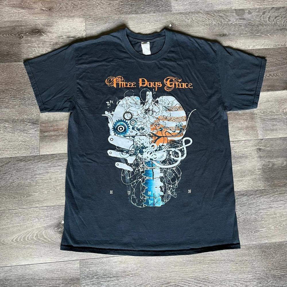 

Vintage Three Days Grace Band Unisex Shirt Unisex Sto 5XL Free Shipping MQ319 Unisex T-Shirt L