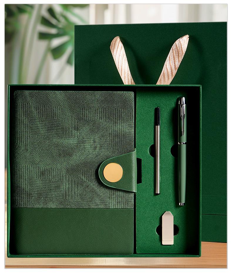 A5 Soft Leather Buckle Notebook: Customizable Diary Gift Set