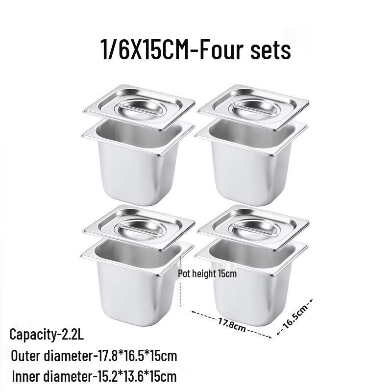 

Handun Stainless Steel Gastronorm Food Pan