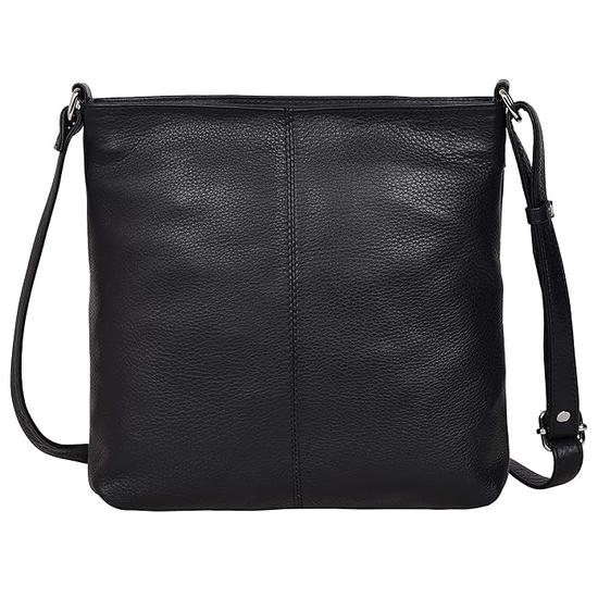 URBAN FOREST Troy Black Messenger Bag for Men