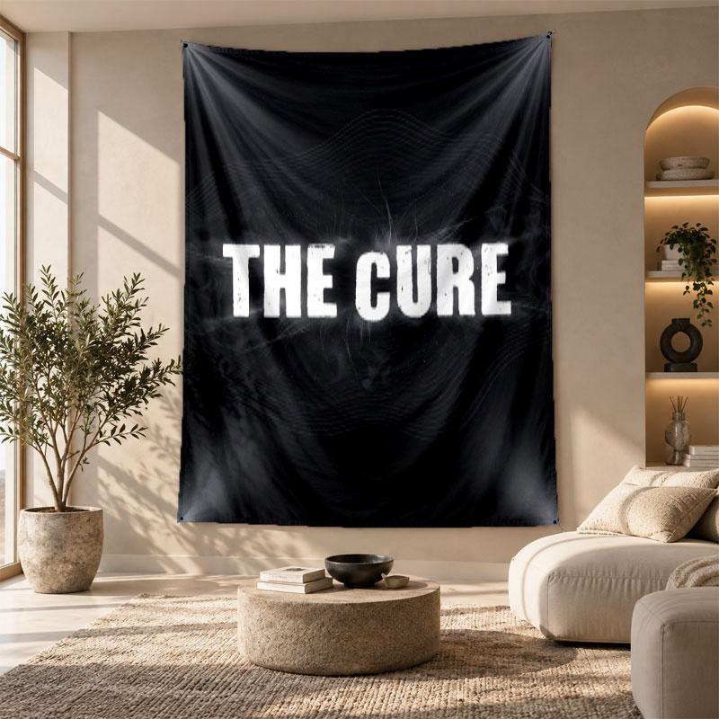 Decorative Tapestry,The Cure Printed Wall Art, Lightweight Wall Hanging For Bedroom Background