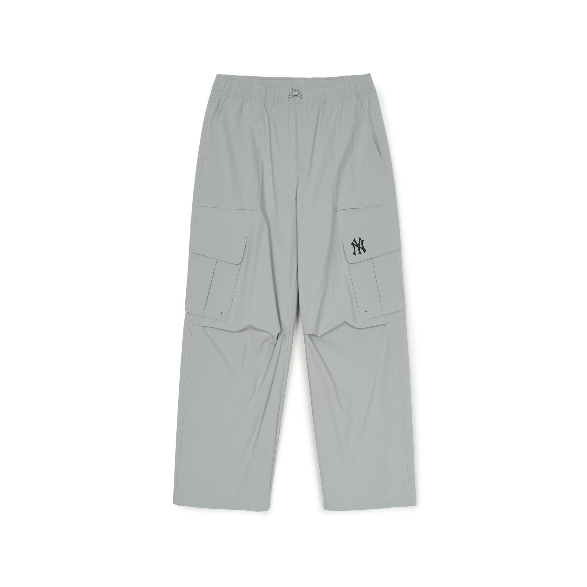 

New MLB New York Yankees Gouf Core Casual Pants Women s Gray 3FWPB0353-50GRL M