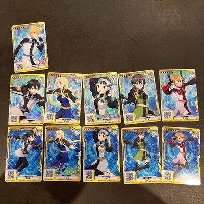 Used Sword Art Online SAOAC Card OS11 Pieces