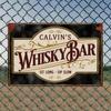 Vintage Retro Whisky Bar Aluminum Metal Sign Wall Decor Custom