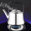 1/1.5/2L Whistle Tea Kettle with Filter Stainless Steel Boiling Water Kettle Rust-proof Ergonomic Handlegrip Teapot Gas Stoves