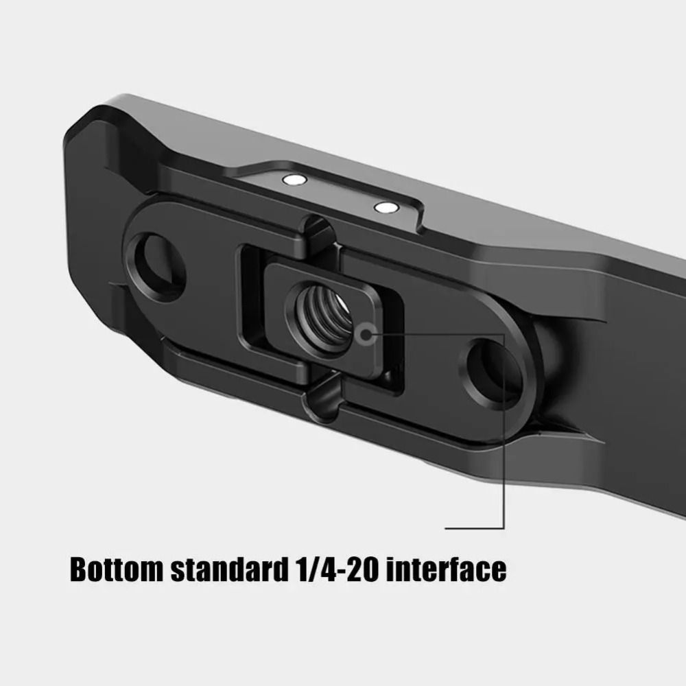 Aluminum Alloy Camera Expansion Bracket Camera Mounting Bracket for Insta360 Photography Equipment
