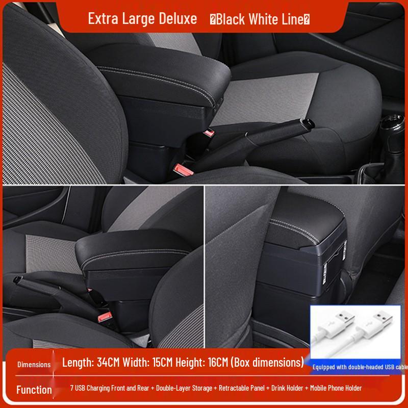 NISSAN Almera Armrest Storage Box - Malaysia Custom Accessory
