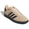 Lionel Messi X Adidas Gazelle Triunfo Dorado Unisex Sneakers Tan Crystal-Sand Core-Black IH8156