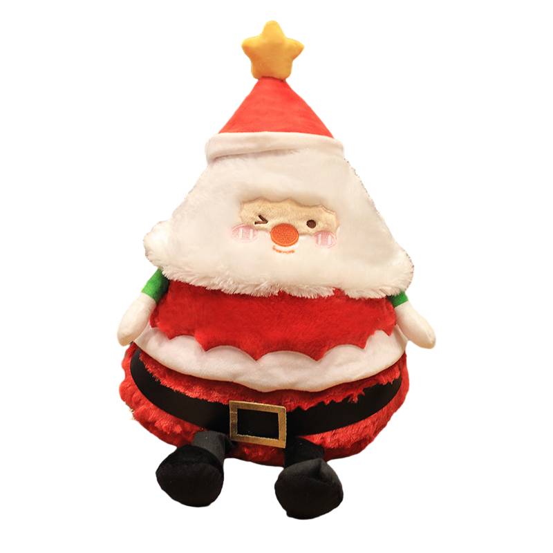 

Santa Claus Plush Gingerbread Man Doll Christmas New Year Gift Pillow Girl Kids Santa Claus