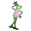 62KD Garden Frogs Figurines Decoration Funny Resins Frogs Sculpture Statue for Home Office