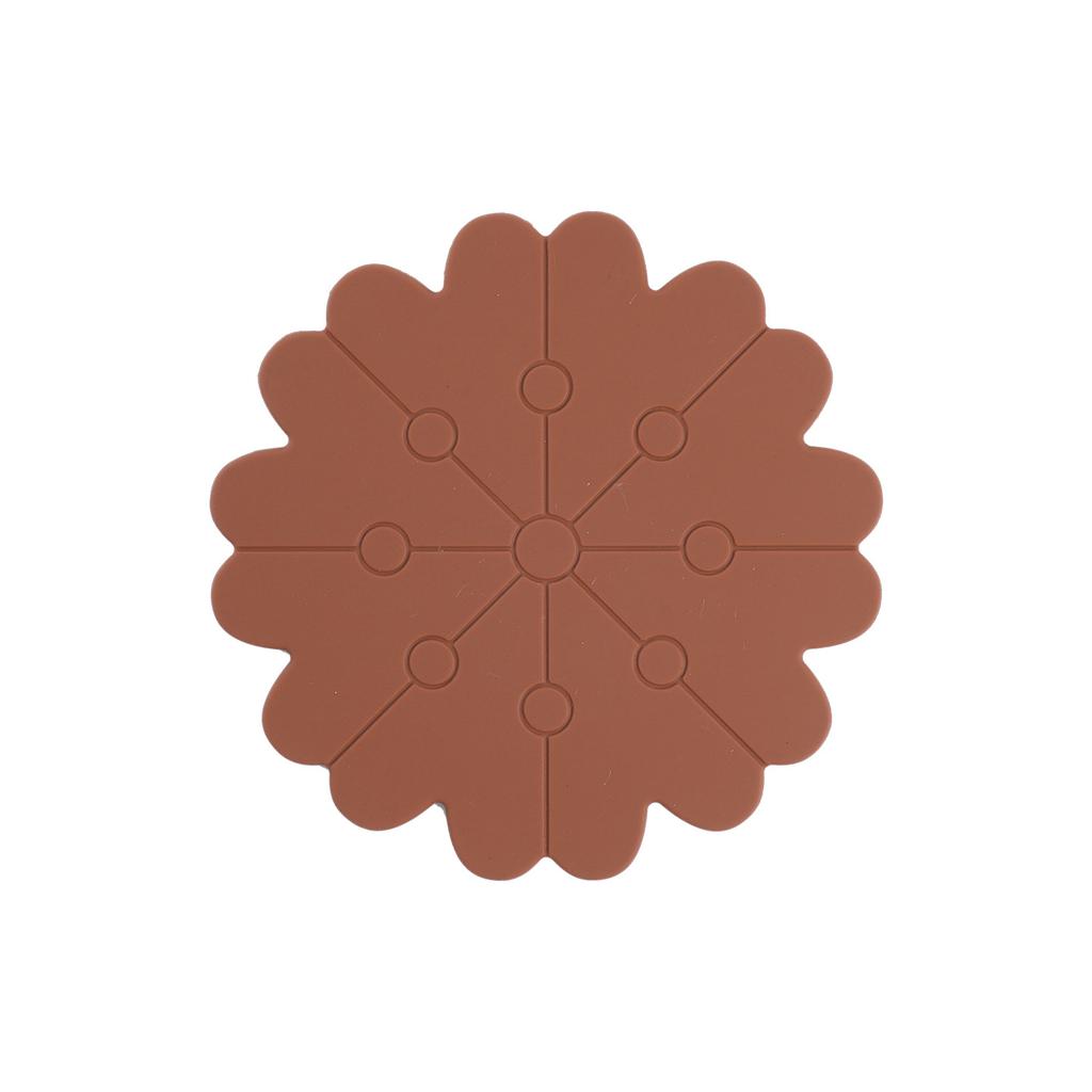 Silicone Tea Cup Mat Bowl Mat Dining Table Insulation Mat Vegetable Dish Mat Home Dining Mat High-end Anti Scalding Clay Pot Mat