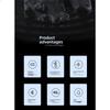 Sports Cycling Bluetooth 5.3 Earphones, Ear Hook Design ENC Noise Reduction Waterproof
