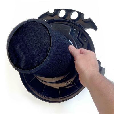 Cotone filtrante nero 6*5.25 pollici Forniture per la casa Parti Alta qualità